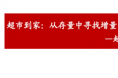 海案网调研 | 29份超市行业调研报告及分析，免费领取。