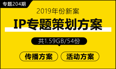 专题204期 IP专题