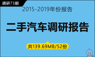 调研73期 二手汽车调研