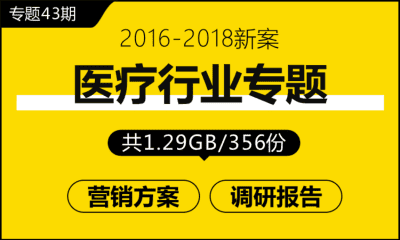 专题43期 医疗行业专题