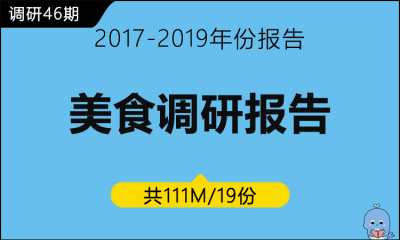 调研46期 美食活动调研